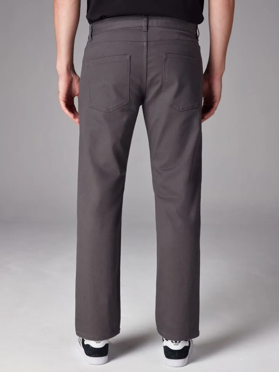 Jeans*Next Antraciet - Rechte, klassieke jeans met stretch