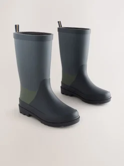 Laarzen|Next Antraciet - Rubberen regenlaarzen