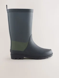 Laarzen|Next Antraciet - Rubberen regenlaarzen