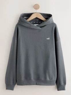 Loungewear|Hoody's En Sweatshirts*self. Antraciet - hoody