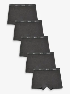 Alle Ondergoed*Next Antraciet - Short Briefs 5 Pack (2-16yrs)