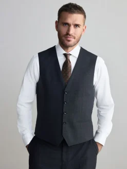Vesten|Next Antraciet - Signature Nova Fides wollen gilet
