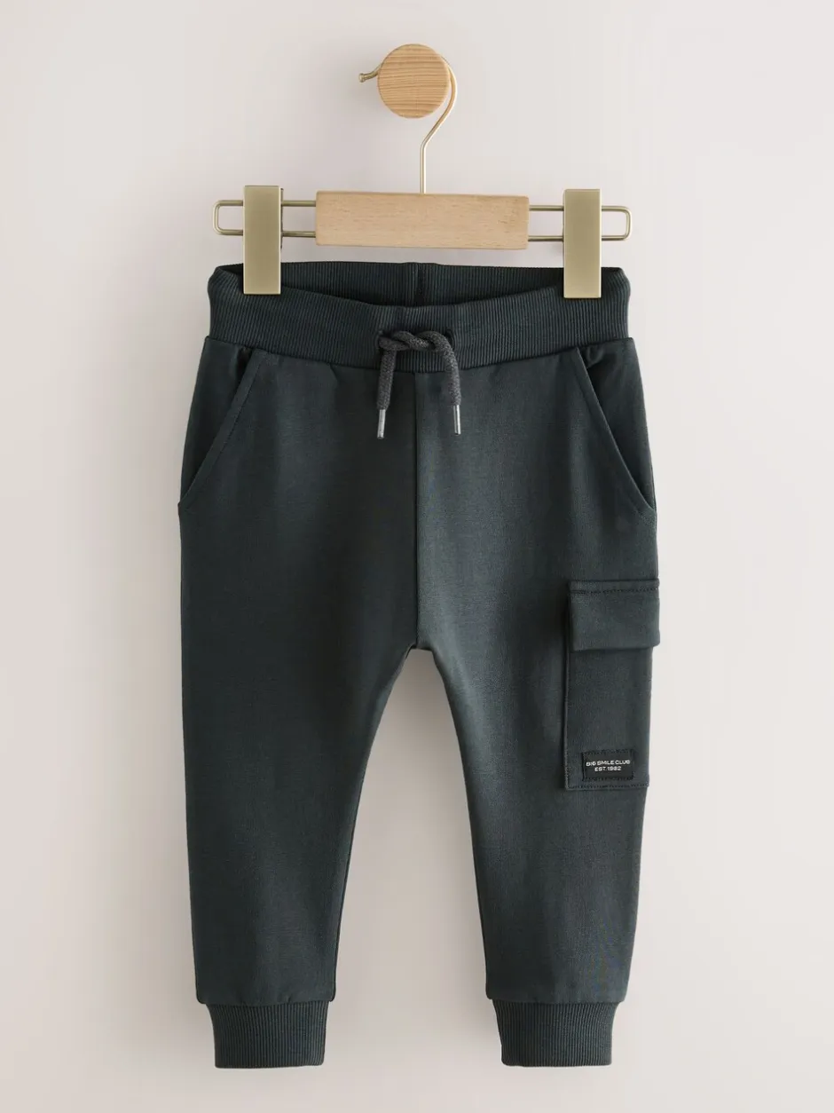 Jeans En Joggingbroeken|Joggingbroeken*Next Antraciet - Skinny utility-joggingbroek (3mnd -7jr)