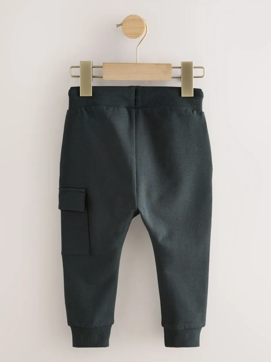 Jeans En Joggingbroeken|Joggingbroeken*Next Antraciet - Skinny utility-joggingbroek (3mnd -7jr)