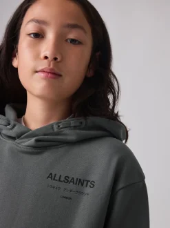 Sweaters En Hoody´S|smALLSAINTS Antraciet - Oversized Underground Pullover Hoodie
