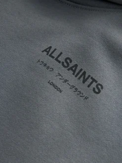 Sweaters En Hoody´S|smALLSAINTS Antraciet - Oversized Underground Pullover Hoodie