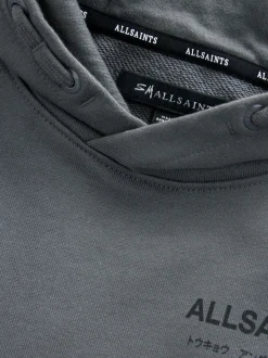 Sweaters En Hoody´S|smALLSAINTS Antraciet - Oversized Underground Pullover Hoodie