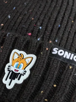 Mutsen, Handschoenen En Sjaals*Next - Sonic The Hedgehog Pom Beanie (3-16jr) Antraciet