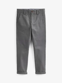 Broeken En Chino's*Next Antraciet - Stretchy chino's (3-17jr)