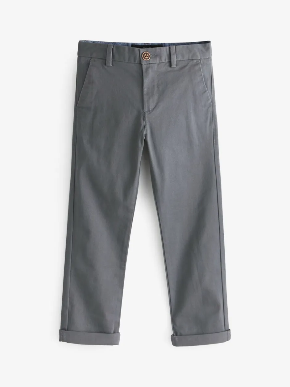 Broeken En Chino's*Next Antraciet - Stretchy chino's (3-17jr)