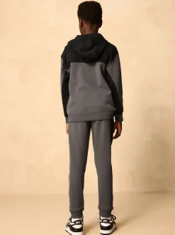 Joggingbroeken|Sweaters En Hoody´S*Next - Tech Sportswear Hoodie and Joggers Set Antraciet