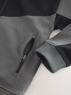 Joggingbroeken|Sweaters En Hoody´S*Next - Tech Sportswear Hoodie and Joggers Set Antraciet