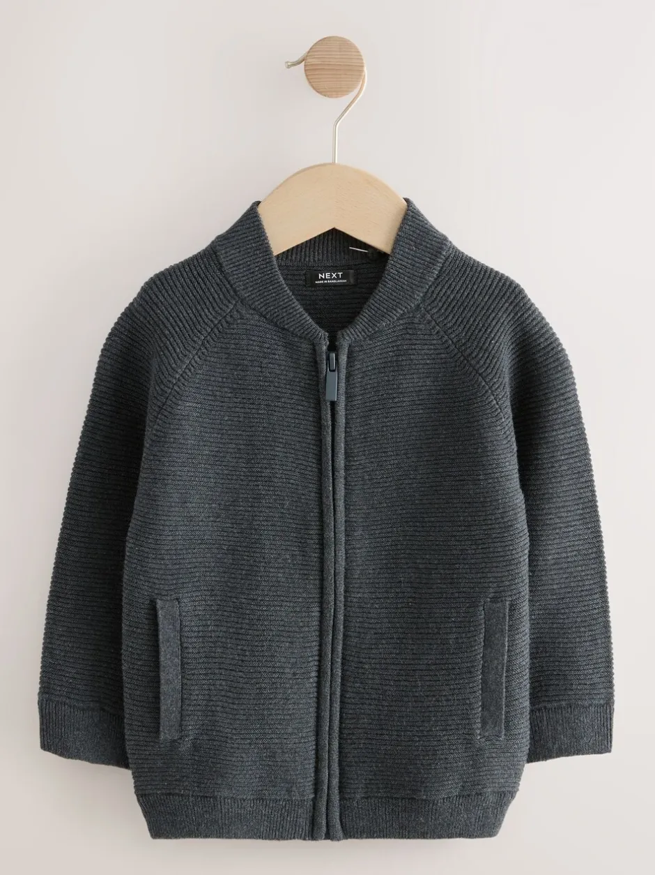 Truien En Breisels|Next Antraciet - Vest met ritssluiting (3 mnd-7 jr)