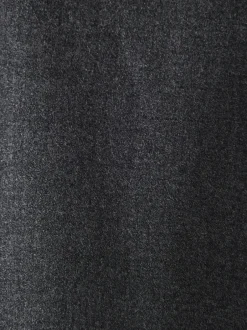 Formele Broek|Next - Wollen Rijke Slim Textuur Broek Met Zijverstellers Antraciet
