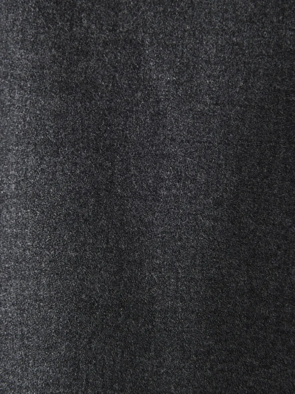 Formele Broek|Next - Wollen Rijke Slim Textuur Broek Met Zijverstellers Antraciet