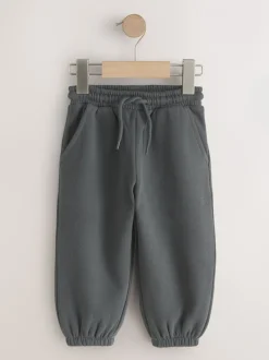 Jeans En Joggingbroeken*Next - Zacht aanvoelende jersey joggingbroek (3 mnd-7 jr) Antraciet