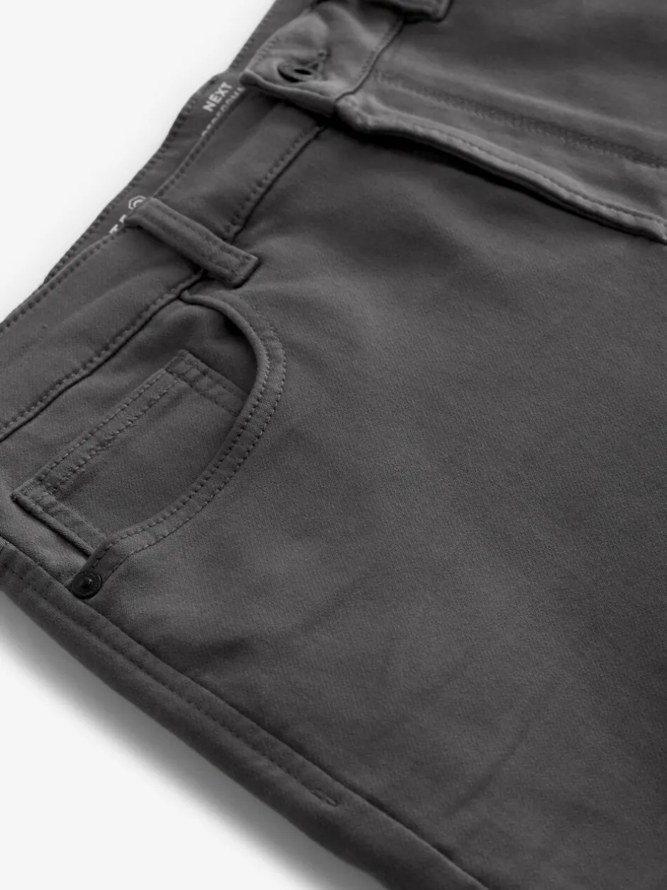 Jeans*Next Antracietgrijs - Slim Fit - Comfortabele stretchjeans