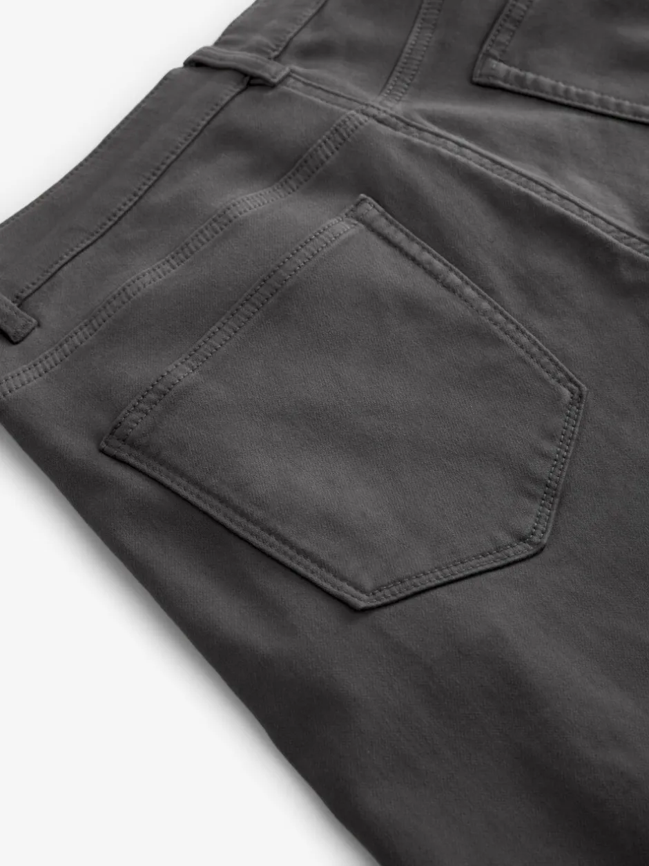 Jeans*Next Antracietgrijs - Slim Fit - Comfortabele stretchjeans