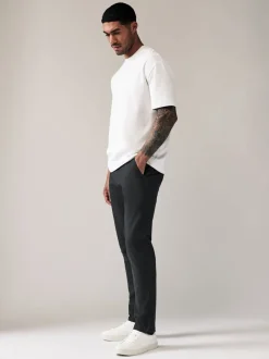 Formele Broek|Broeken En Chino's*Next Antracietgrijs - Slim Fit - Stretchy chino