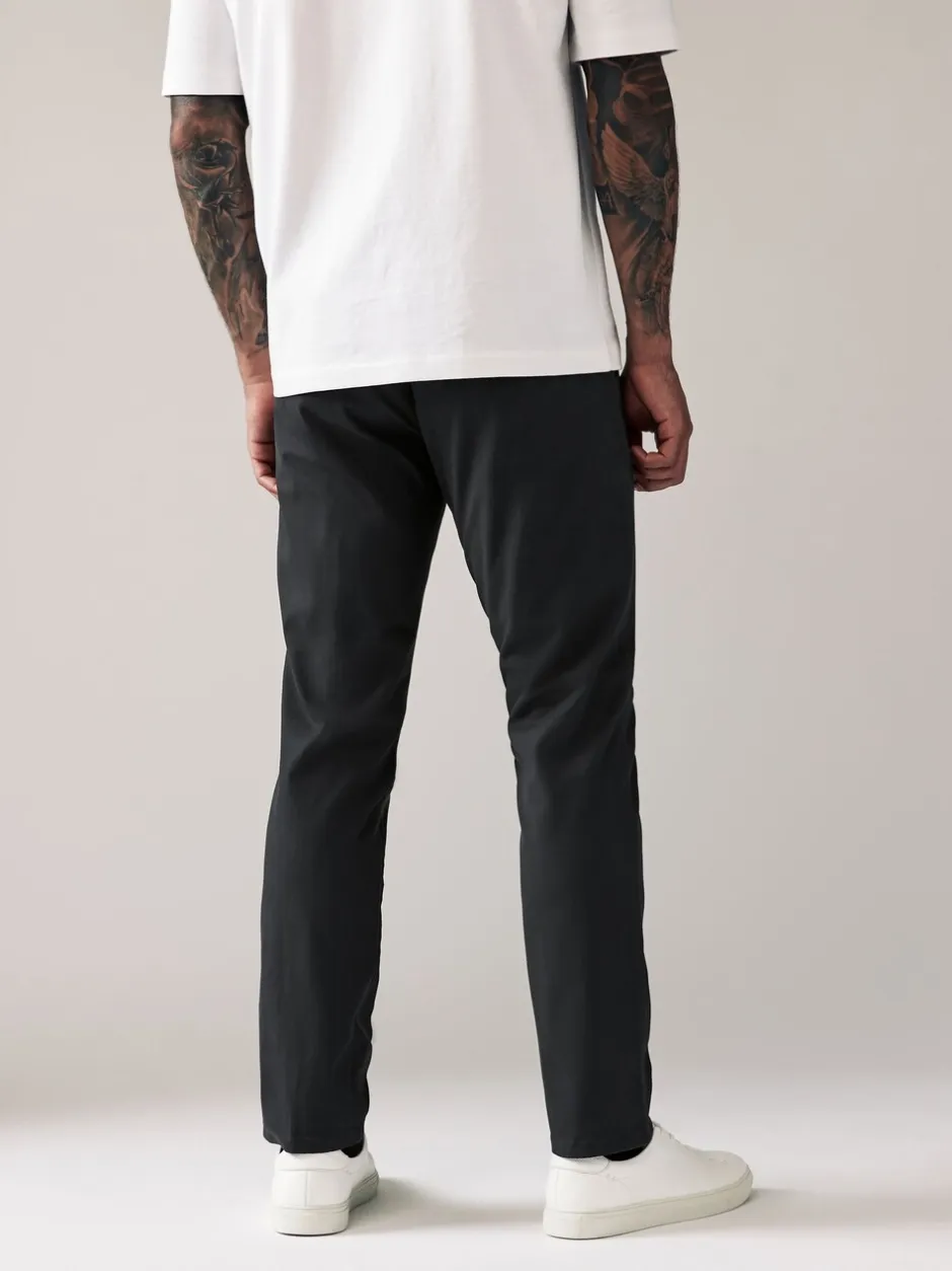 Formele Broek|Broeken En Chino's*Next Antracietgrijs - Slim Fit - Stretchy chino