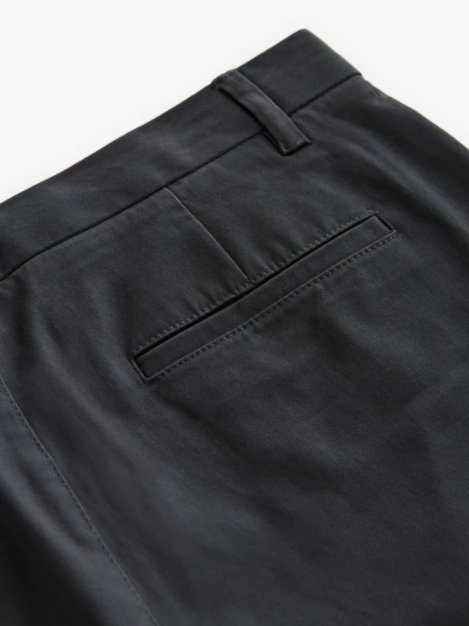 Formele Broek|Broeken En Chino's*Next Antracietgrijs - Slim Fit - Stretchy chino