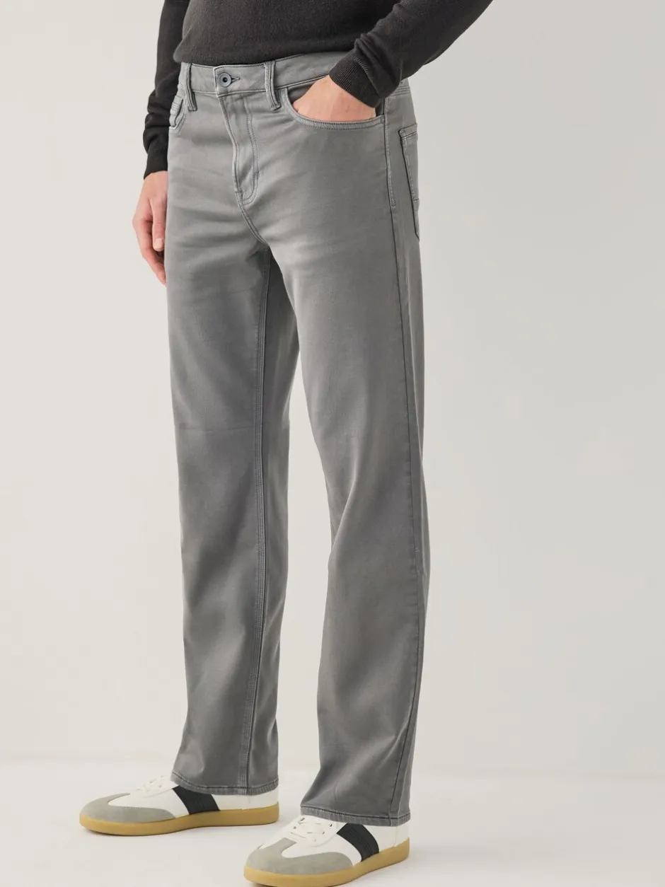 Jeans|Next - Straight fit - Comfortabele stretchjeans Antracietgrijs