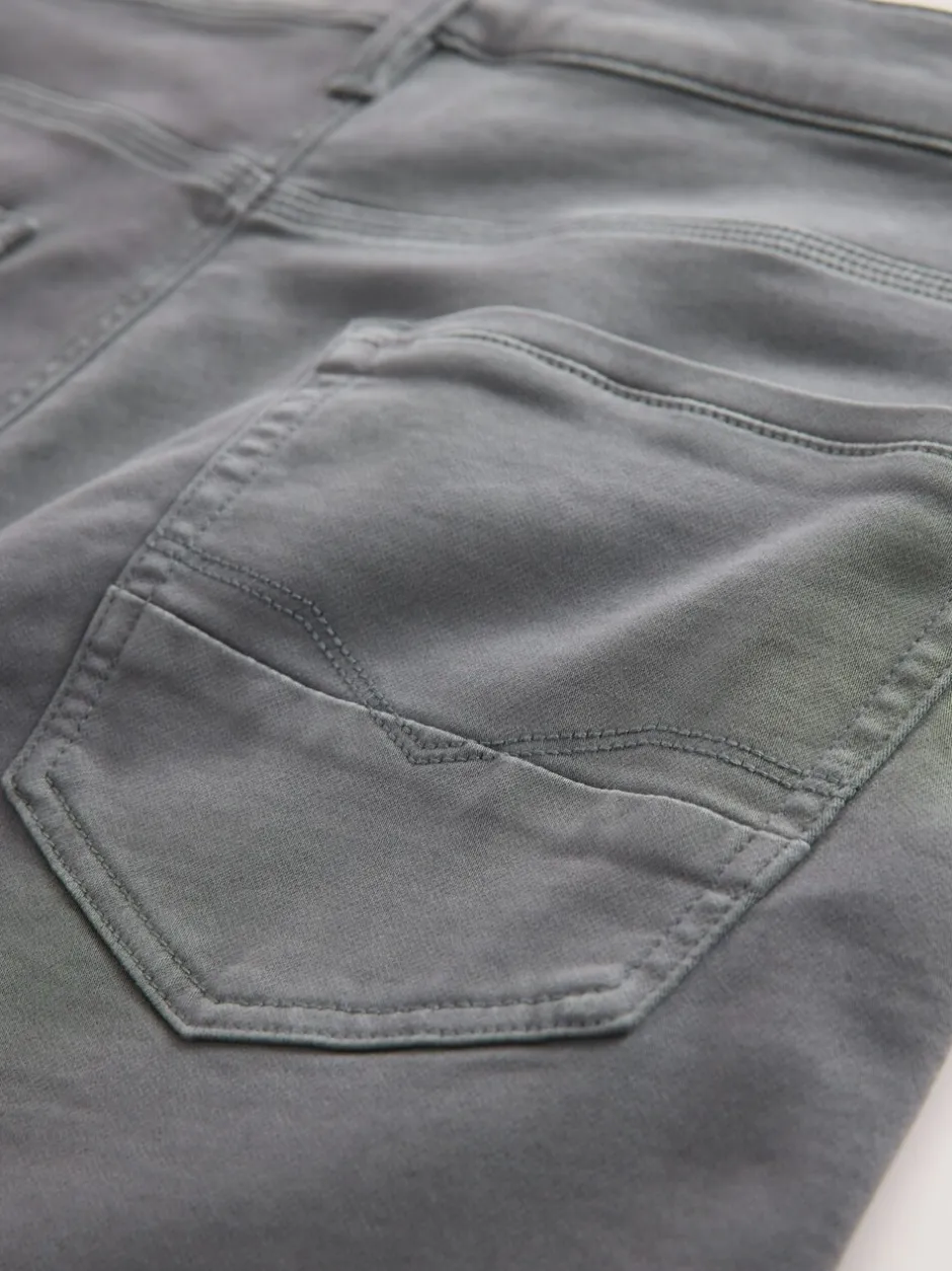 Jeans|Next - Straight fit - Comfortabele stretchjeans Antracietgrijs