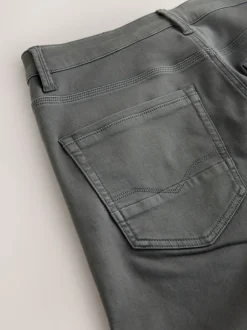 Jeans*Next Antracietgrijs - Strakke Pasvorm - Comfortabele stretchjeans