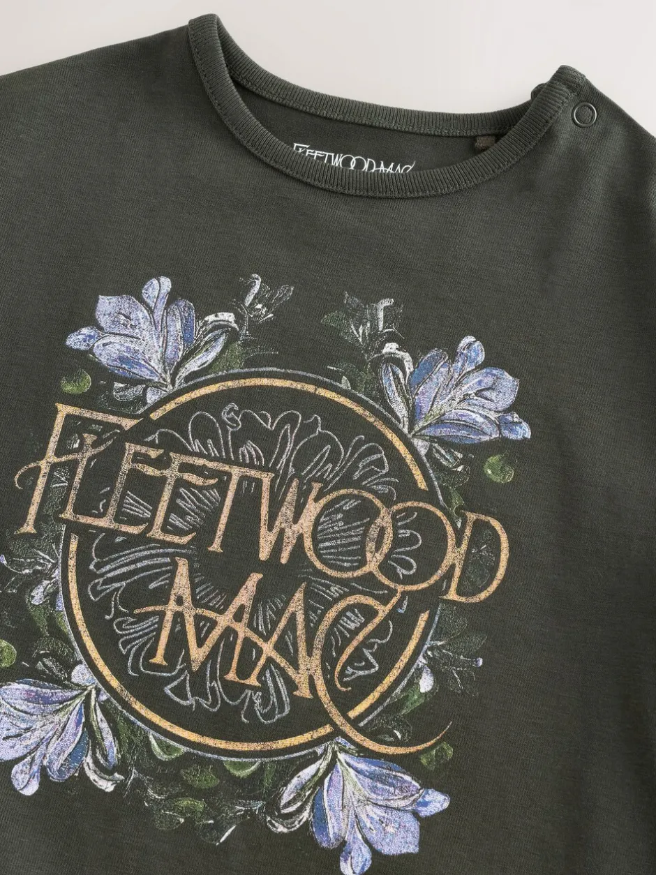 Rompertjes En Tuinbroeken|Next - Band baby-romper Antracietgrijs Fleetwood Mac