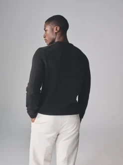 Gebreide Kleding*The Set - 2 Pack Crew Neck Knitted Jumpers Antraciet/grijs gemêleerd
