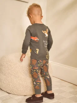 Pyjama's|Nachtkleding En Pyjama's*Next Antracietgrijs/bruin Gruffalo - Knus Pyjama's met enkele licentie (9mnd-9jr)