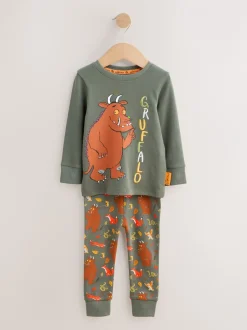 Pyjama's|Nachtkleding En Pyjama's*Next Antracietgrijs/bruin Gruffalo - Knus Pyjama's met enkele licentie (9mnd-9jr)