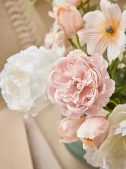 Kunstbloemen|Next Artificial Floral Arrangement In Frill Glass Vase