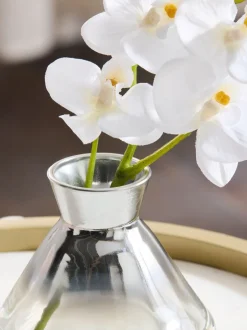 Kunstbloemen*Next Artificial Orchid In Small Glass Vase