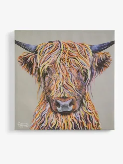 Canvassen En Kunst Voor Aan De Wand*Next Artist Collection wanddecoratie Harry The Highland Cow van Emily Howard
