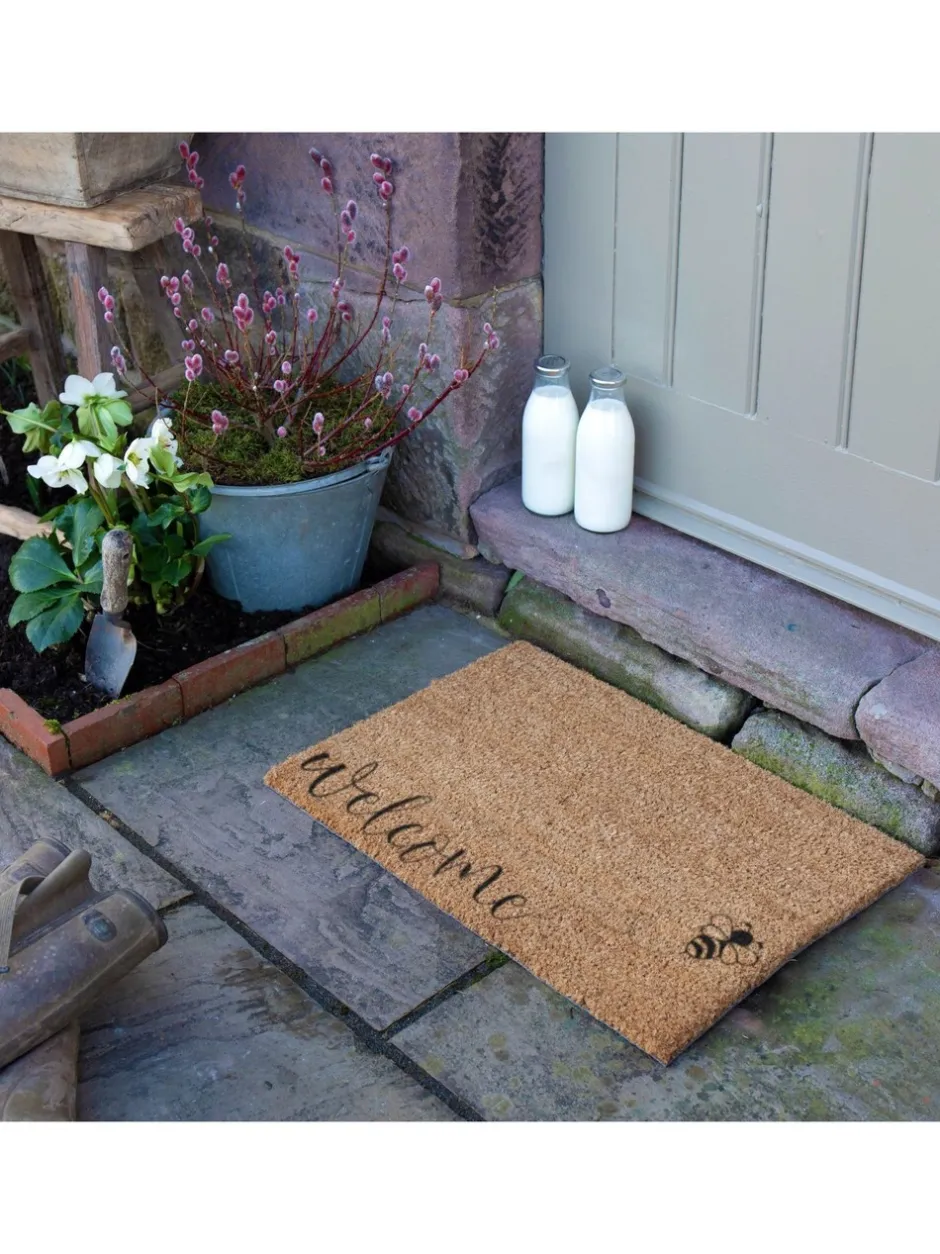Deurmatten|Artsy Mats - Welcome Bee deurmat