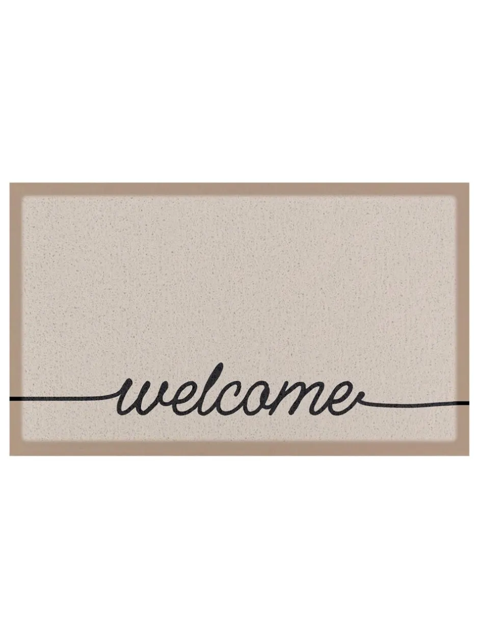 Deurmatten|Artsy Mats Beige Welscribble Indoor Outdoor Doormat