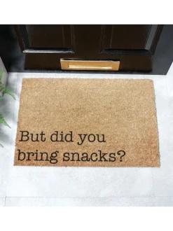 Deurmatten*Artsy Mats But Did You Brings Snacks deurmat