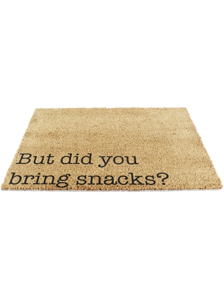 Deurmatten*Artsy Mats But Did You Brings Snacks deurmat