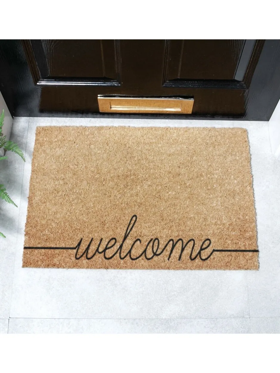 Deurmatten*Artsy Mats Curly Welcome deurmat
