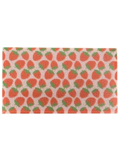 Deurmatten|Artsy Mats deurmat met aardbeienpatroon