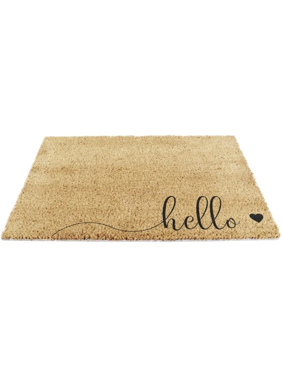 Deurmatten*Artsy Mats Hello Scribble Hart Deurmat