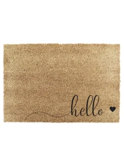 Deurmatten*Artsy Mats Hello Scribble Hart Deurmat