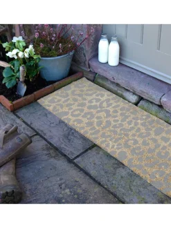 Deurmatten*Artsy Mats Patio deurmat met luipaard Print