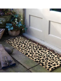 Deurmatten|Artsy Mats Patio deurmat met luipaard Print