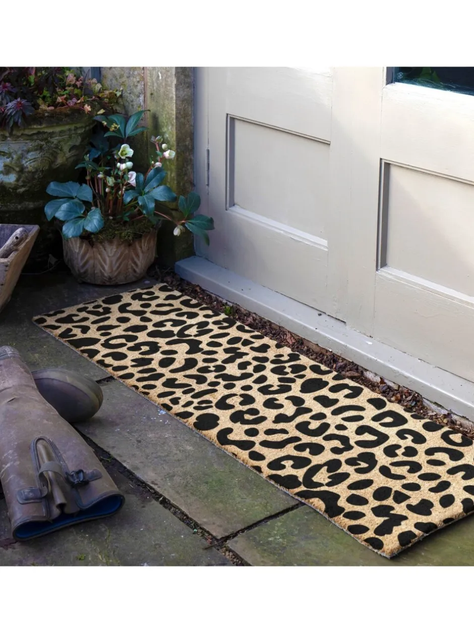 Deurmatten|Artsy Mats Patio deurmat met luipaard Print
