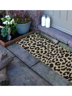 Deurmatten|Artsy Mats Patio deurmat met luipaard Print