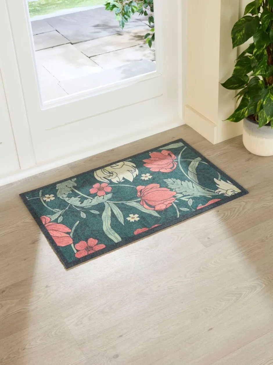 Deurmatten*Artsy Mats William Morris Rose Indoor Washable Doormat