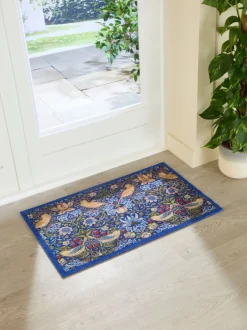 Deurmatten|Vloerkleden En Lopers*Artsy Mats William Morris Strawberry Thief Indoor Washable Doormat
