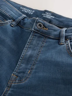 Jeans|Next asblauw - Relaxed fit - Comfortabele stretchjeans
